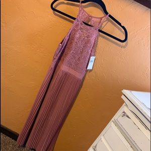 Sequin Hearts
Big Girls Pleated Lace Maxi Dress